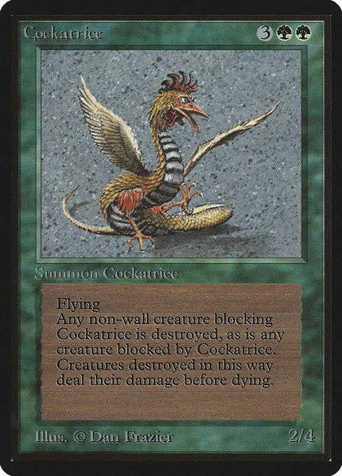 Cockatrice · Limited Edition Beta 190/302