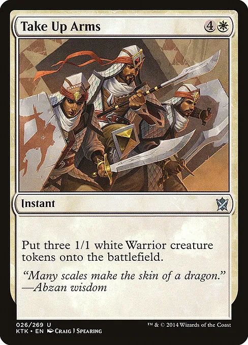 Take Up Arms · Khans of Tarkir 26/293