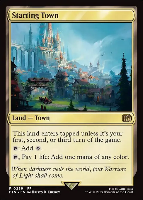 Starting Town · Final Fantasy 289/599
