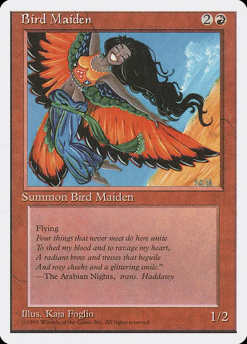 Bird Maiden · Fourth Edition 177/380