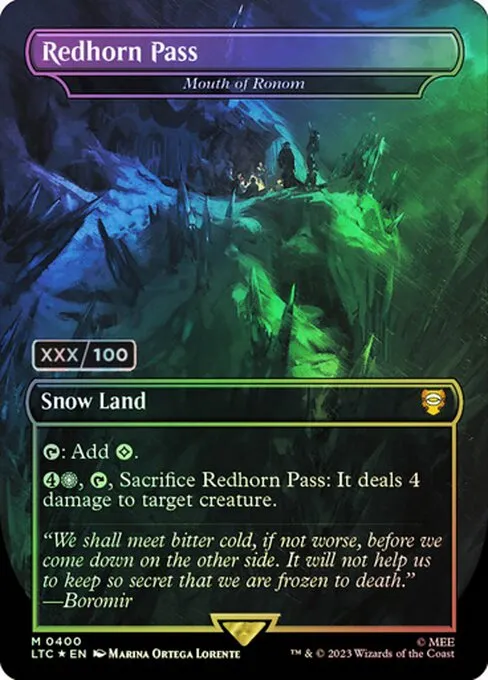 Mouth of Ronom · Tales of Middle-earth Commander 400z/591