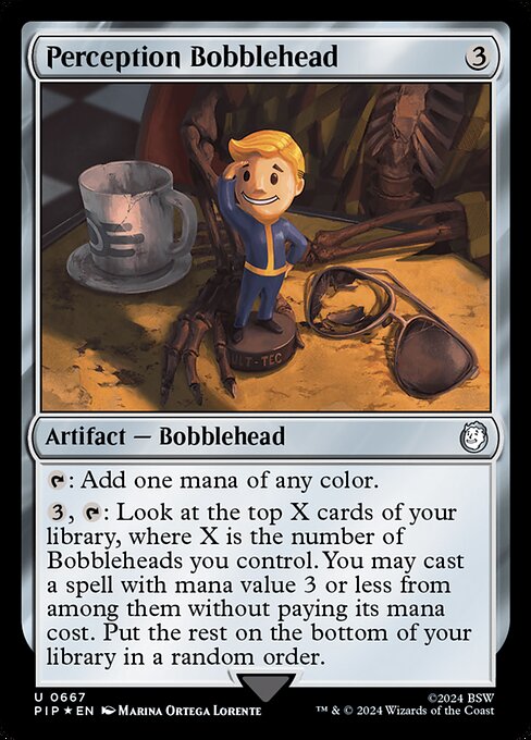 Perception Bobblehead · Fallout 667/1068