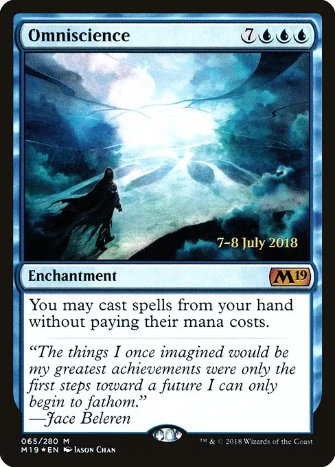 Omniscience · Core Set 2019 Promos 65s/95
