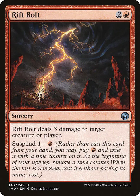 Rift Bolt · Iconic Masters 143/249