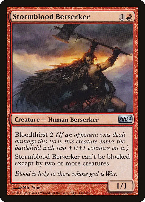 Stormblood Berserker · Magic 2012 156/249