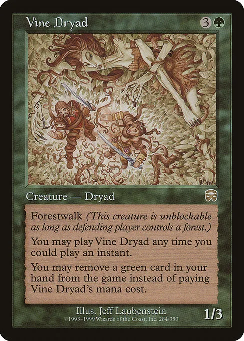 Vine Dryad · Mercadian Masques 284/350