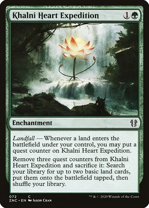 Khalni Heart Expedition · Zendikar Rising Commander 72/142