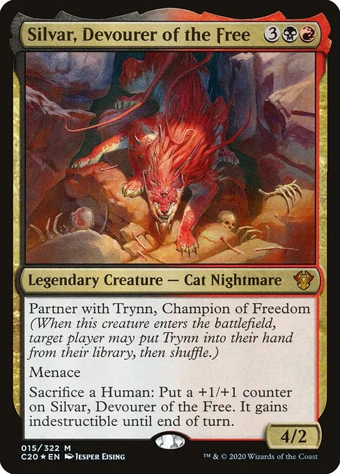 Silvar, Devourer of the Free · Commander 2020 15/322