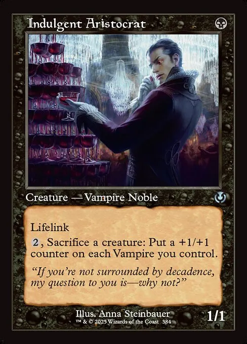 Indulgent Aristocrat · Innistrad Remastered 384/495