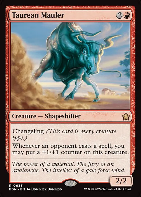 Taurean Mauler · Foundations 633/771
