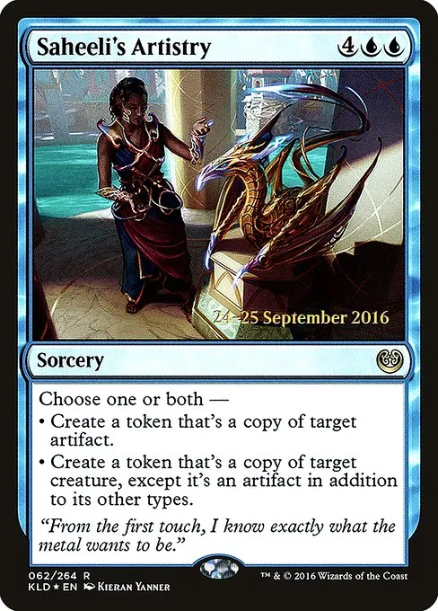 Saheeli's Artistry · Kaladesh Promos 62s/83