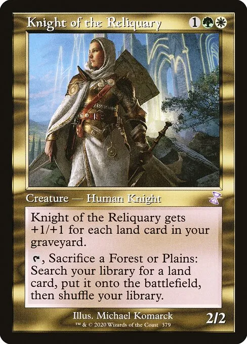 Knight of the Reliquary · Time Spiral Remastered 379/411