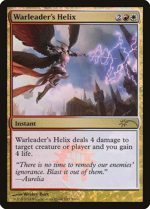 Warleader's Helix · Friday Night Magic 2014 1/12