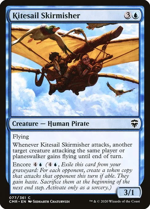 Kitesail Skirmisher · Commander Legends 77/718