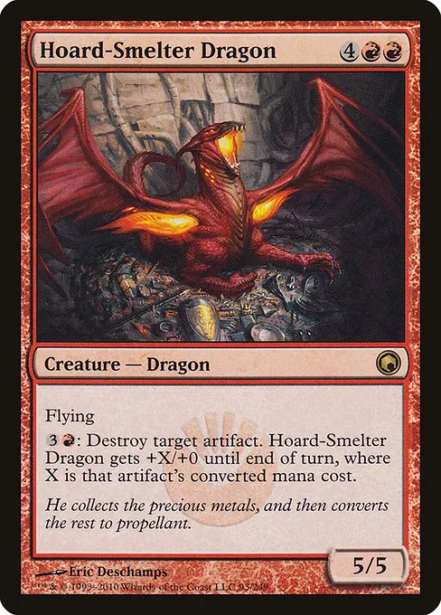 Hoard-Smelter Dragon · Scars of Mirrodin 93/249