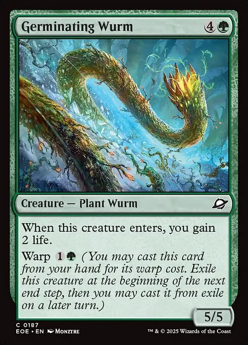 Germinating Wurm · Edge of Eternities 187/400