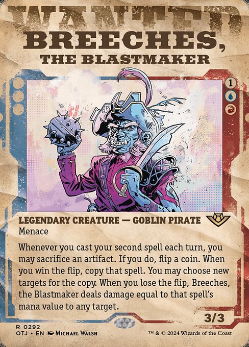 Breeches, the Blastmaker · Outlaws of Thunder Junction 292/374