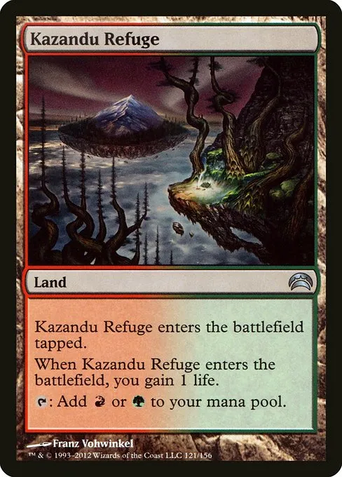 Kazandu Refuge · Planechase 2012 121/156