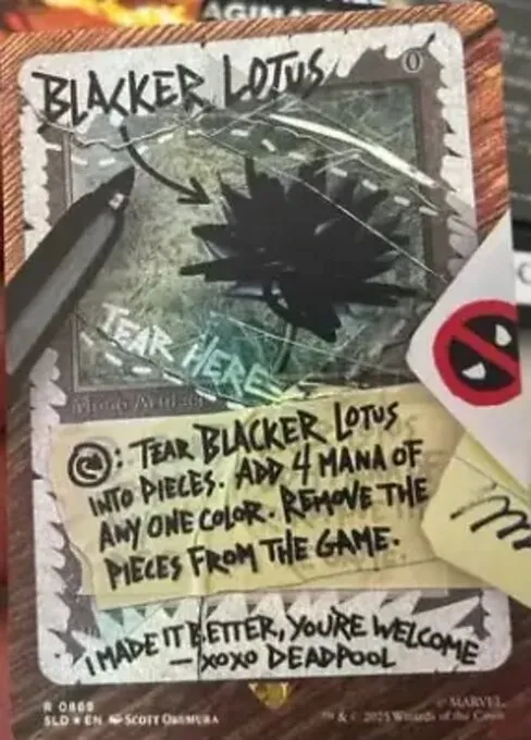 Blacker Lotus · Secret Lair Drop 869/2547