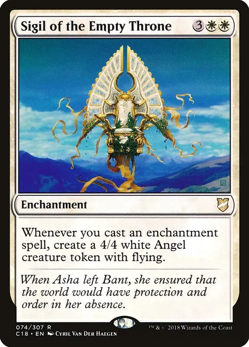 Sigil of the Empty Throne · Commander 2018 74/307