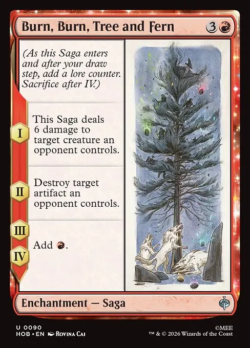 Burn, Burn, Tree and Fern · The Hobbit 90/39
