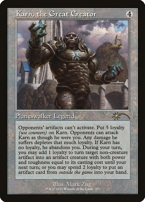 Karn, the Great Creator · Secret Lair Drop 253/2547