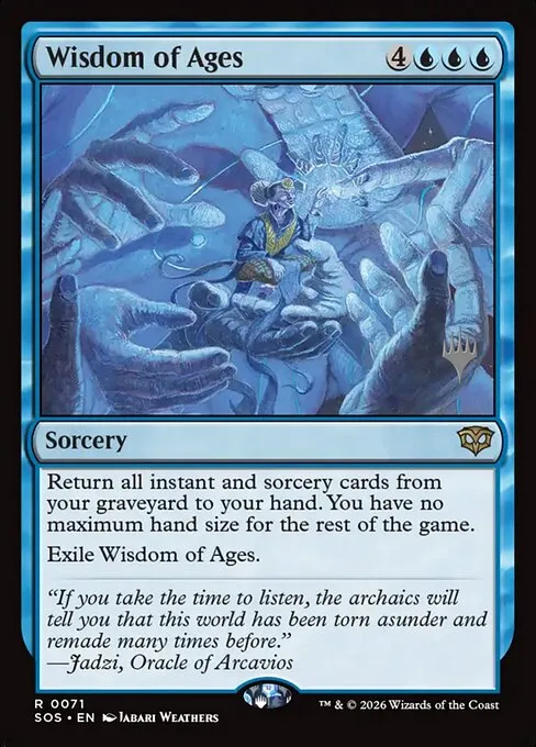 Wisdom of Ages · Secrets of Strixhaven Promos 71p/80