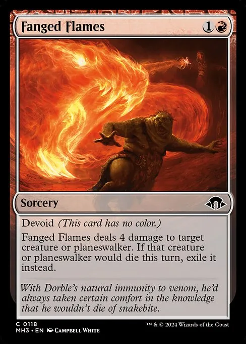 Fanged Flames · Modern Horizons 3 118/528