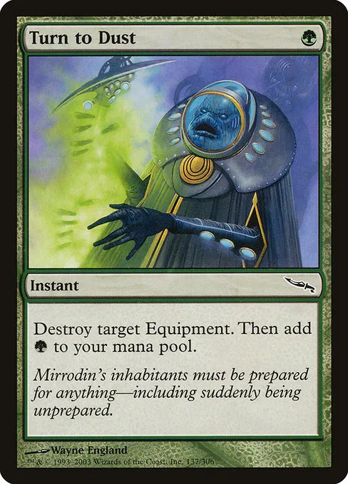 Turn to Dust · Mirrodin 137/306