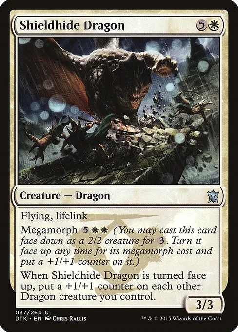 Shieldhide Dragon · Dragons of Tarkir 37/264