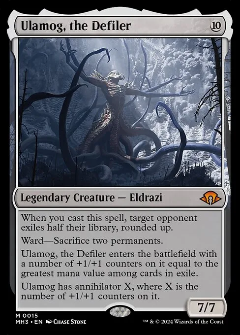 Ulamog, the Defiler · Modern Horizons 3 15/528