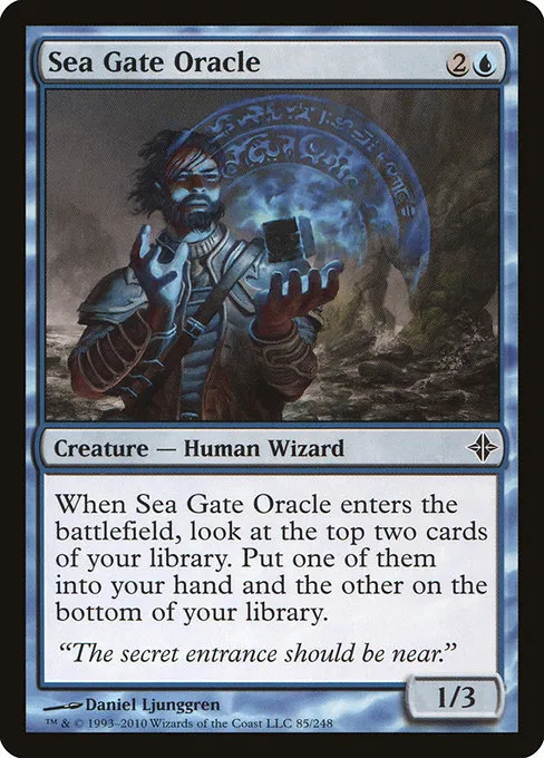 Sea Gate Oracle · Rise of the Eldrazi 85/248