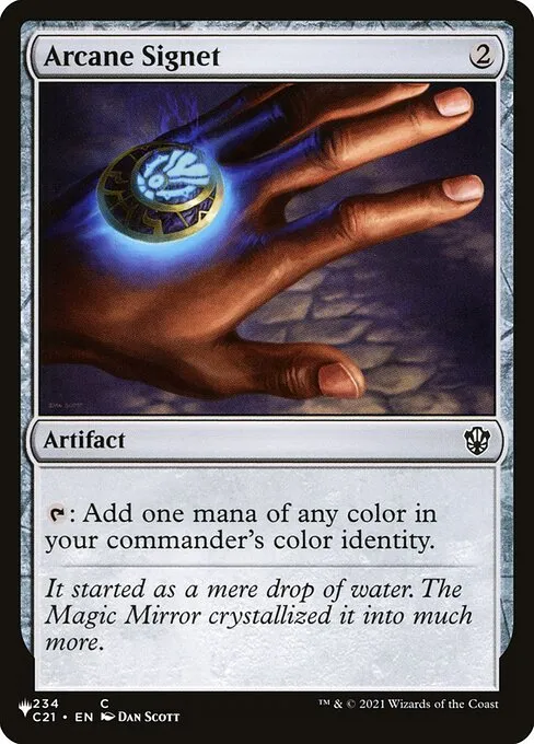Arcane Signet · The List C21-234/5050