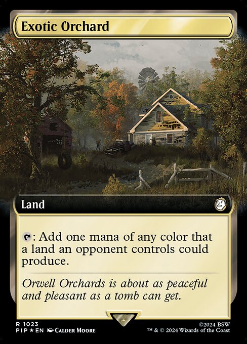 Exotic Orchard · Fallout 1023/1068
