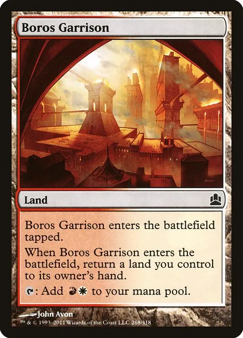 Boros Garrison · Commander 2011 268/318