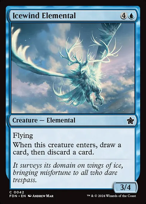 Icewind Elemental · Foundations 42/771