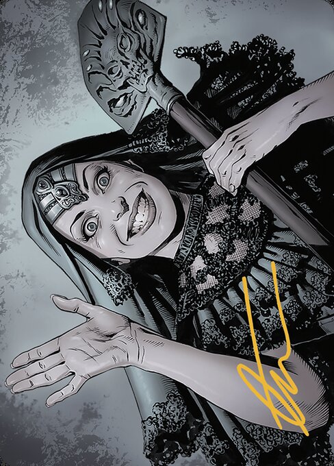 Gisa, the Hellraiser // Gisa, the Hellraiser · Outlaws of Thunder Junction Art Series 51/54