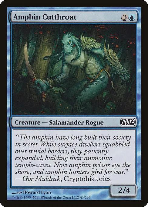 Amphin Cutthroat · Magic 2012 43/249