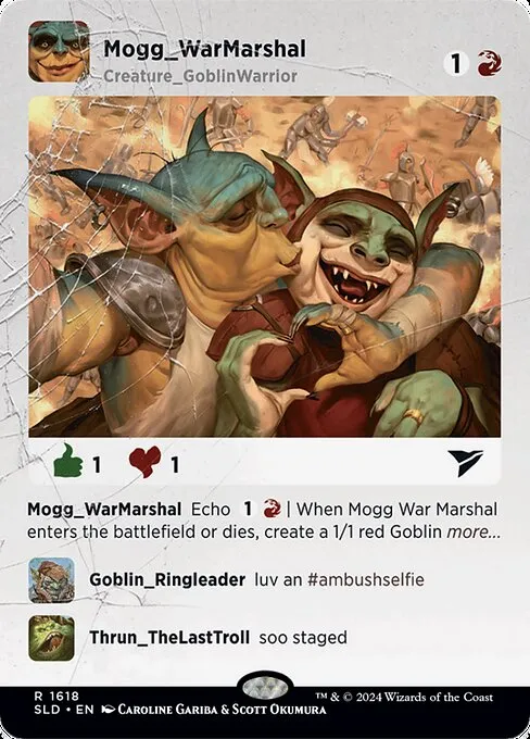 Mogg War Marshal · Secret Lair Drop 1618/2547