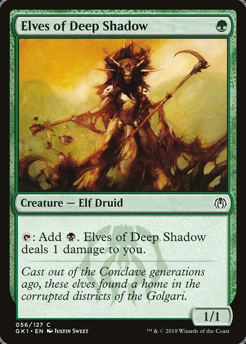Elves of Deep Shadow · GRN Guild Kit 56/127