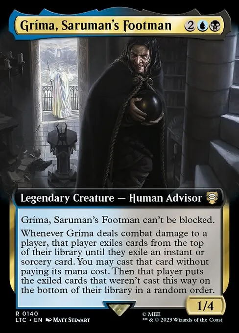 Gríma, Saruman's Footman · Tales of Middle-earth Commander 140/591