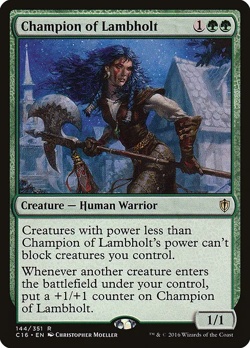 Champion of Lambholt · Commander 2016 144/351