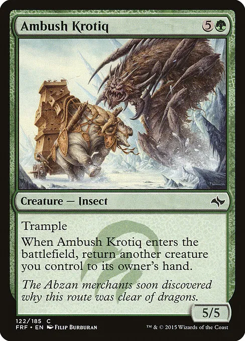 Ambush Krotiq · Fate Reforged 122/191