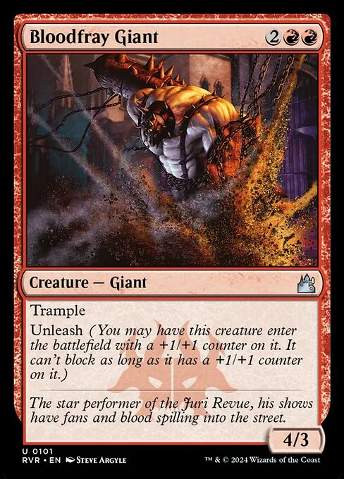 Bloodfray Giant · Ravnica Remastered 101/531