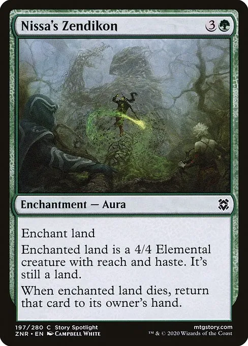 Nissa's Zendikon · Zendikar Rising 197/407