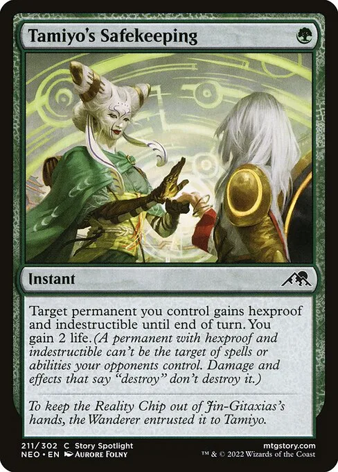 Tamiyo's Safekeeping · Kamigawa: Neon Dynasty 211/531