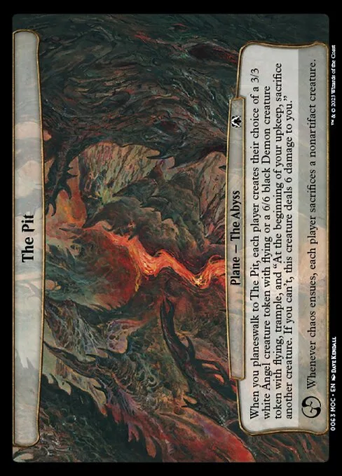 The Pit · March of the Machine Commander 63/450