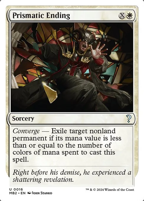 Prismatic Ending · Mystery Booster 2 16/385