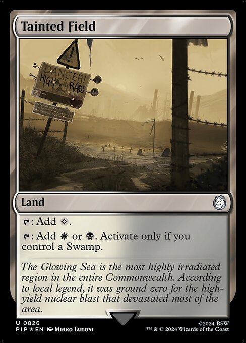 Tainted Field · Fallout 826/1068