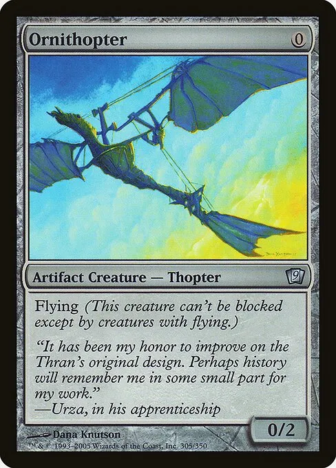 Ornithopter · Ninth Edition 305★/710
